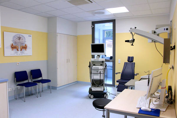 Klinikum Mutterhaus der Borromäerinnen, HNO-Ambulanz Untersuchungsraum